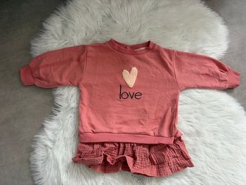 Robe (jupe intégrée) gaz de coton 9 mois 