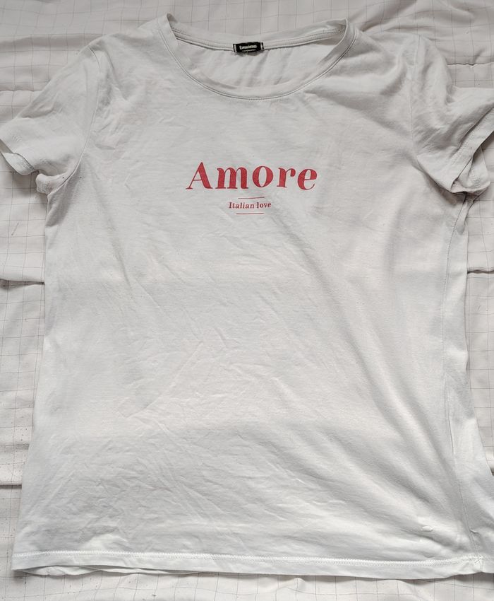 T-shirt blanc Pimkie – Taille S - photo numéro 2