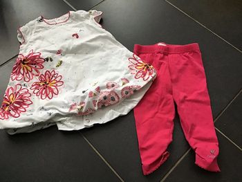 Ensemble robe et legging Catimini 6 mois