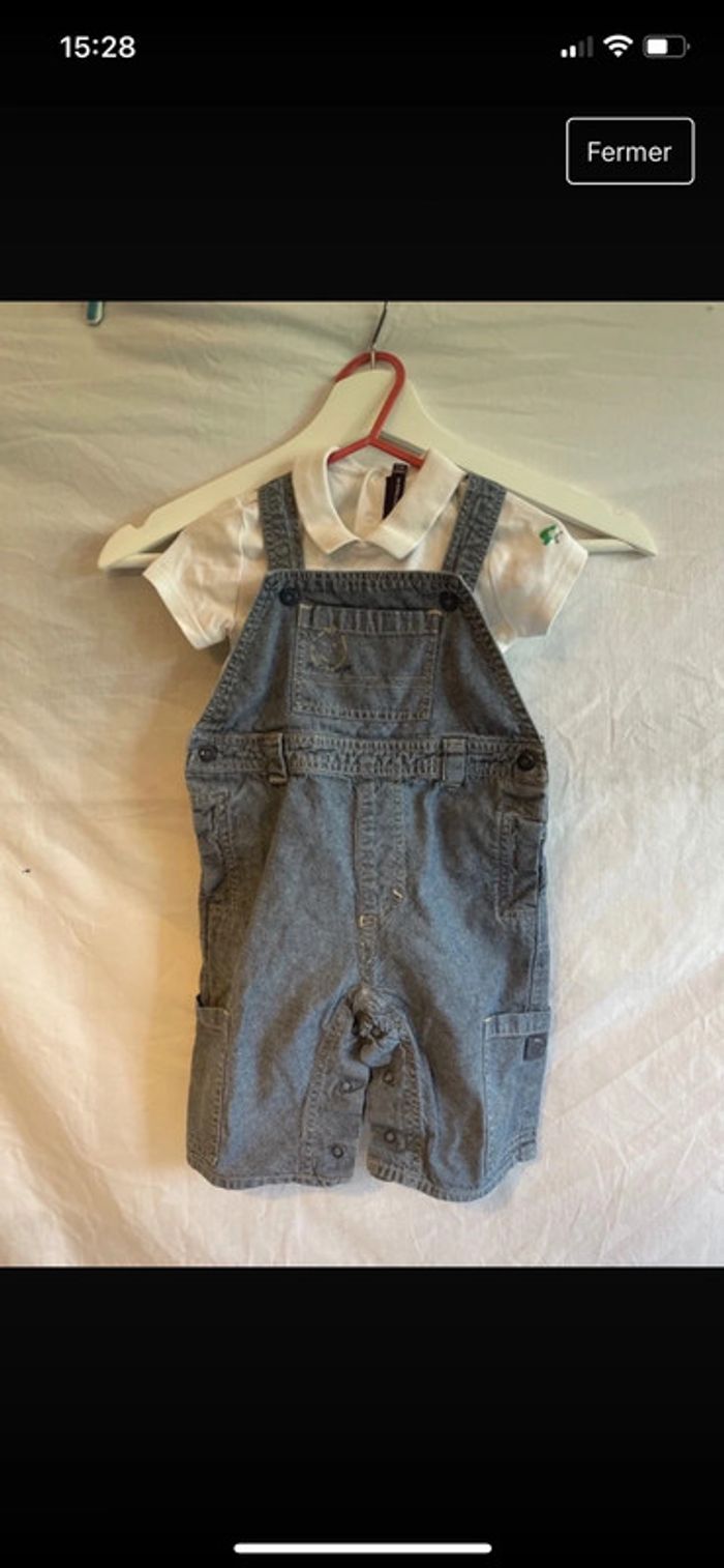 Ensemble 18 mois sergent major