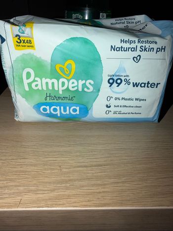 Lingettes Pampers lot de 3