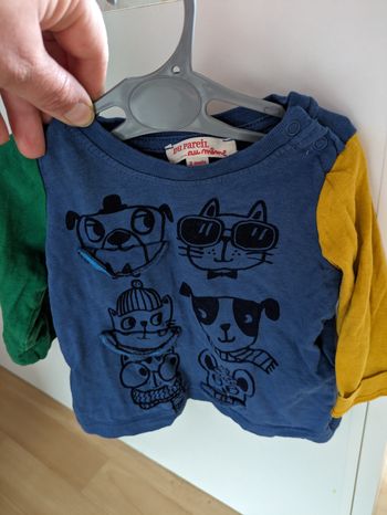 Sous pull manches longues bébé