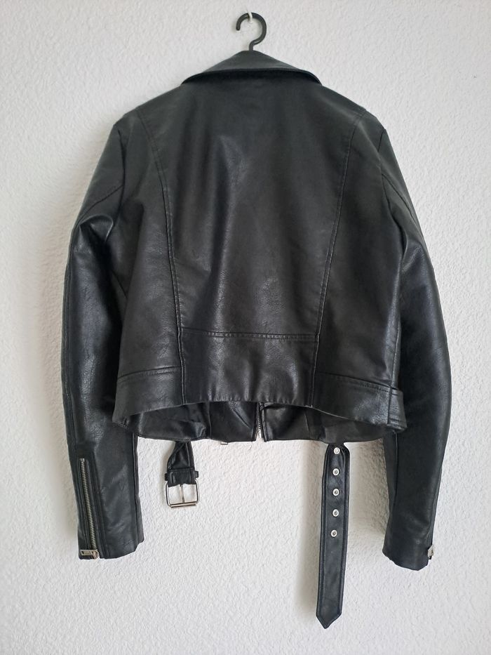 Veste simili cuir - photo numéro 2