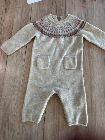 Combinaison chaude bébé fille 12mois