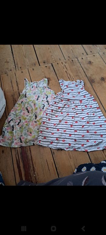 2 robes ete robes 18 mois