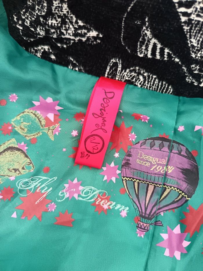 Manteau/trench  Desigual 11/12 ans - photo numéro 4