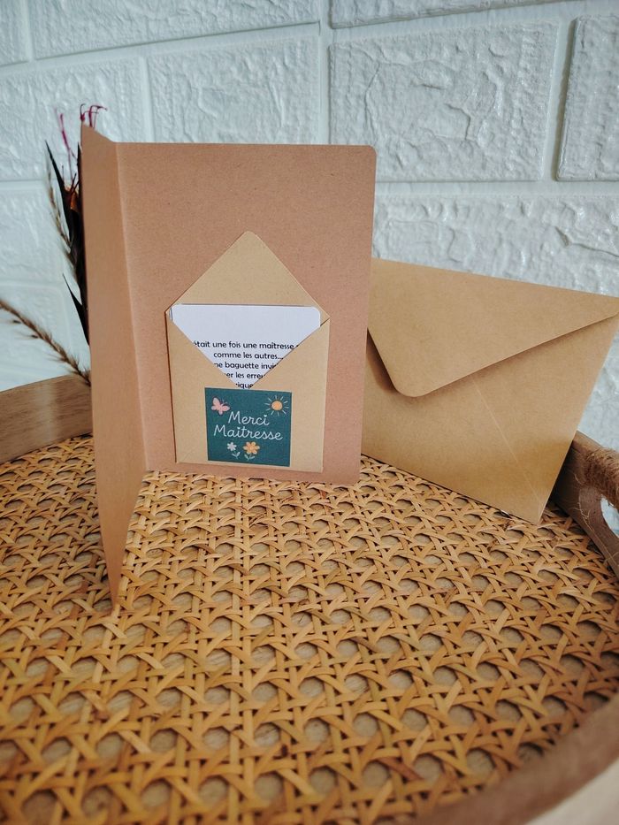 Carte merci Maîtresse, merci Maître - photo numéro 2