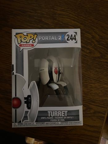 Figurine pop portal 2 turret