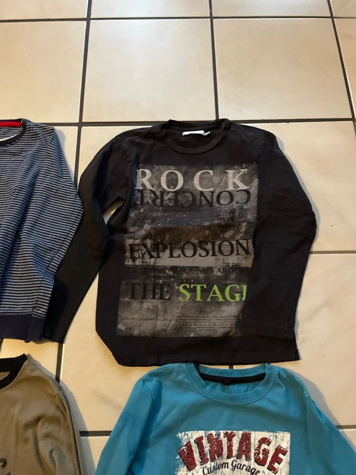 Lot de 4 tee-shirts manches longues garçon 10 ans - photo numéro 4