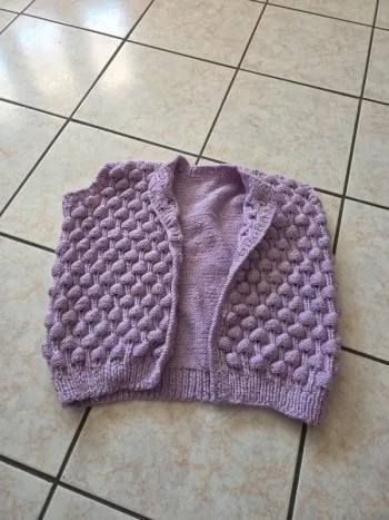 Gilet laine 3 ans