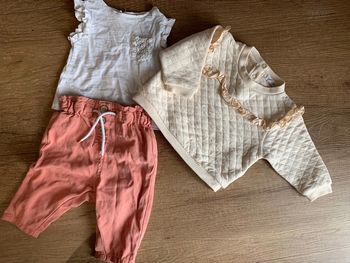 Lot 3 pièces 3 mois Kiabi Gemo vertbaudet parfait état