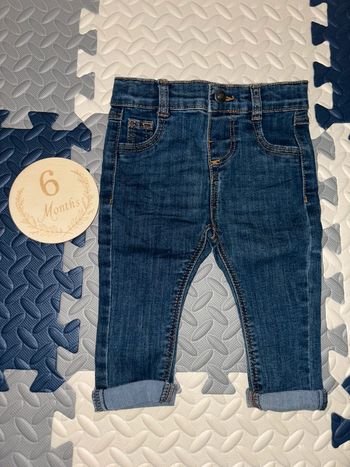 Jean bébé garçon tao avec ourlets 6 mois