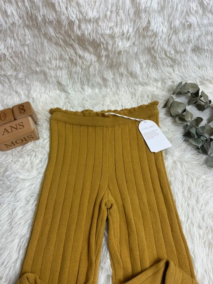 Legging moutarde Louise Misha taille 8 ans - photo numéro 3