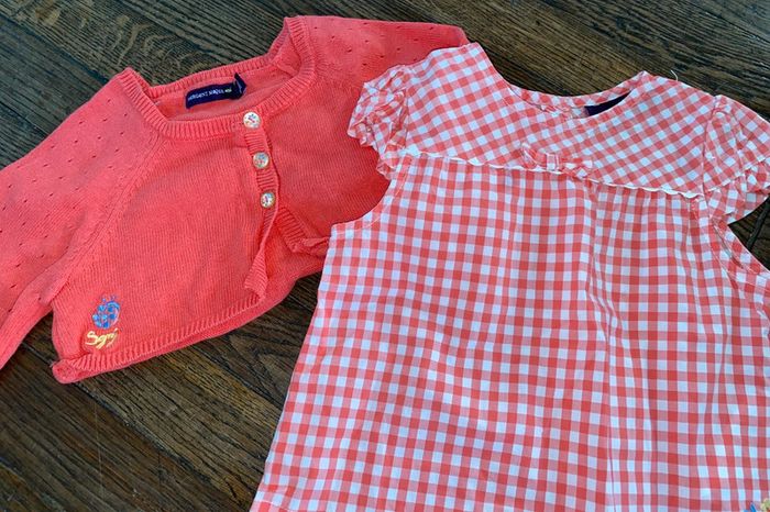 Ensemble blouse et gilet sergent major 12 mois - photo numéro 2