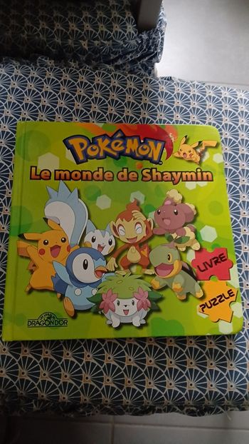 Livre puzzle pokemon 