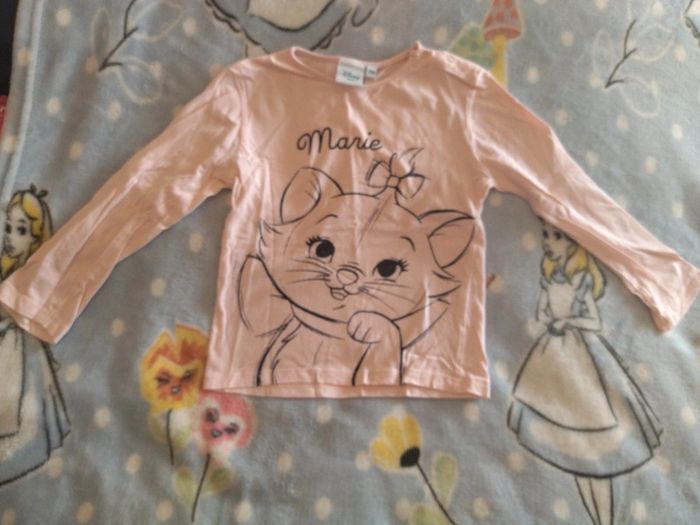 T-shirt disney marie des Aristochats 36 mois