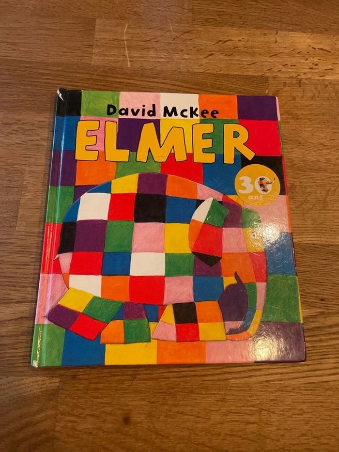 Livre 30 ans Elmer de David Mckee