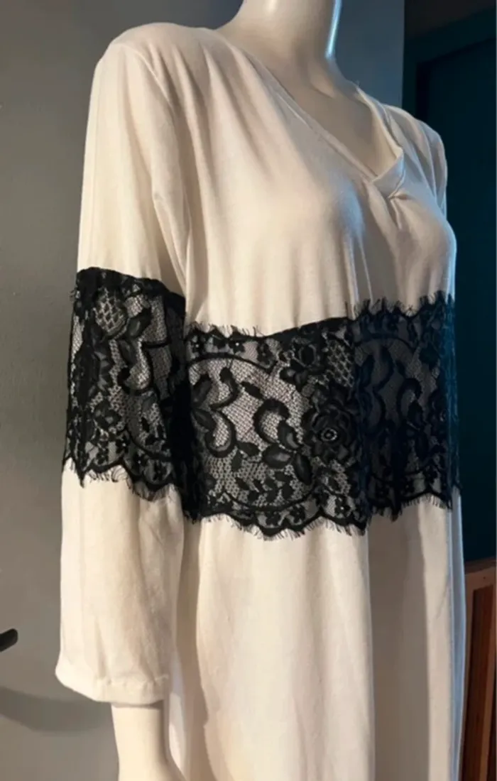 Robe dentelle milieu en XXL - photo numéro 3