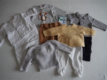 Lot de Vêtements 1 mois (8 pièces) Tex Kiabi Obaibi P'tit Bisou Zara MLT