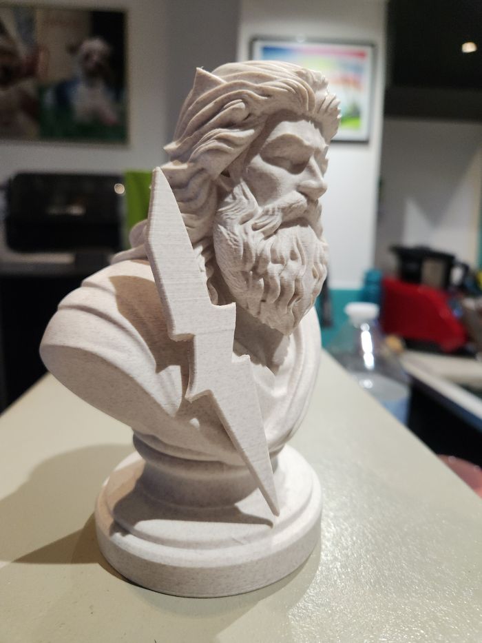 Zeus Buste 15cm Mythologie Art Décoration Collection - photo numéro 5