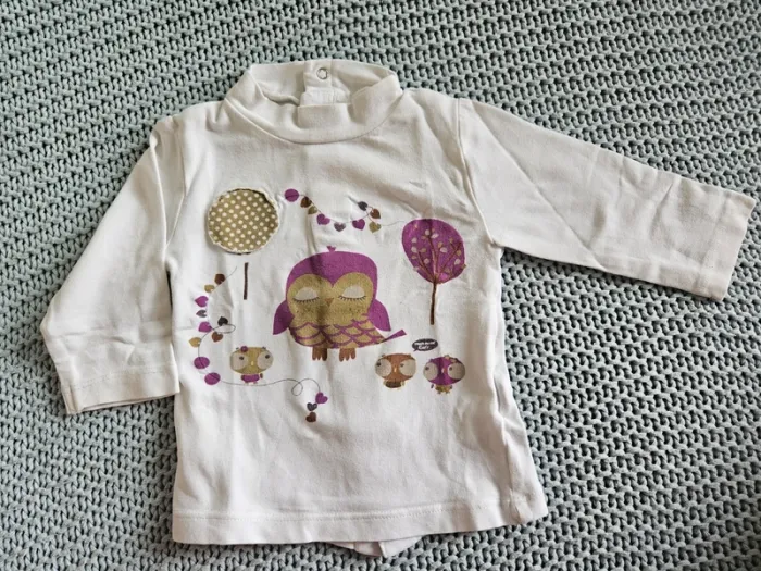 T shirt hibou