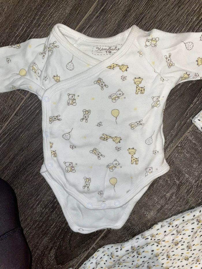 Ensemble pyjama body 1 mois - photo numéro 5