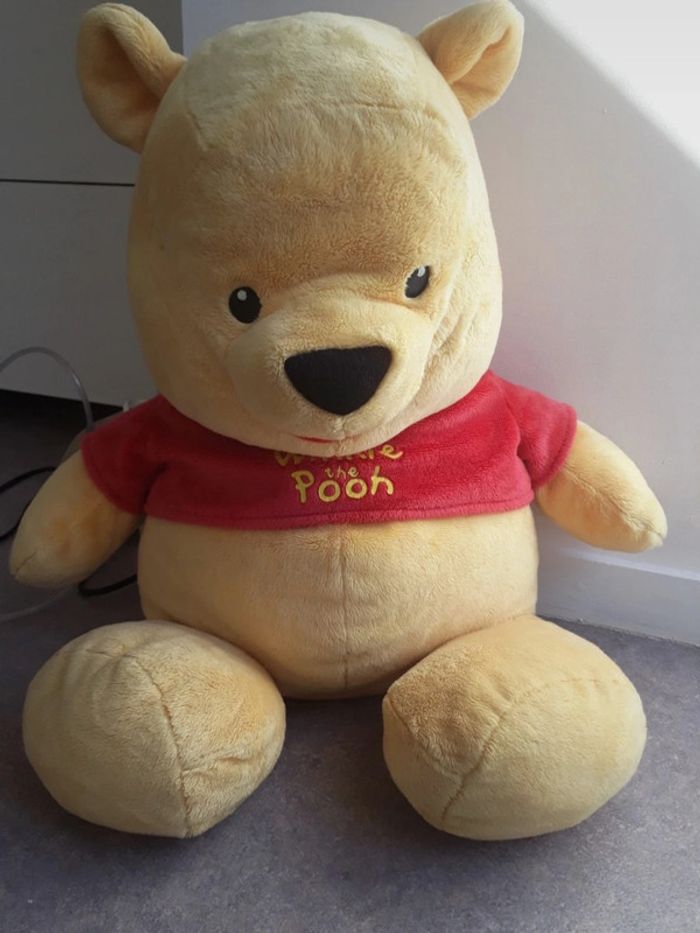 Grande peluche Disneyland Winnie l'ourson🌿🌈 - photo numéro 3