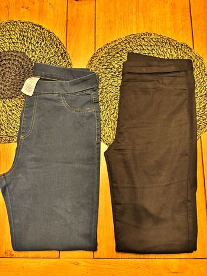 Lot 2 jeggings neufs - photo numéro 1