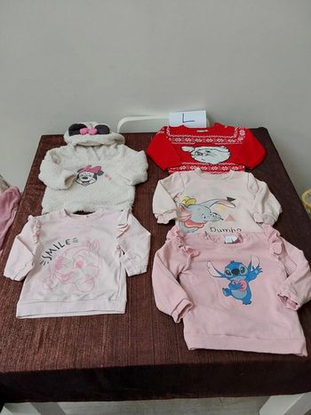 Lot sweats Disney 18 mois