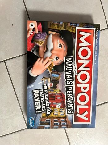 Monopoly mauvais perdant