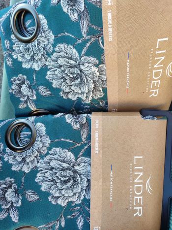 Lot de 2 Rideaux neufs 