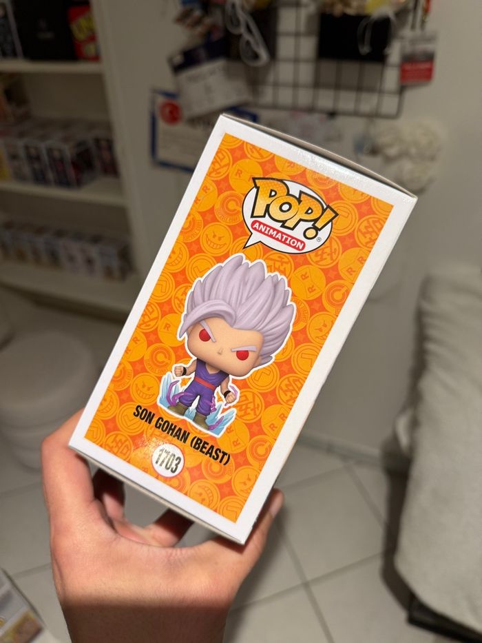 Funko Pop Son Gohan ( Beast ) Glow Chase 1703 - Dragon Ball Super Hero - photo numéro 2