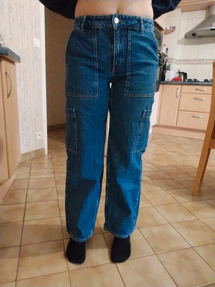 Jeans droit T.34 - photo numéro 5