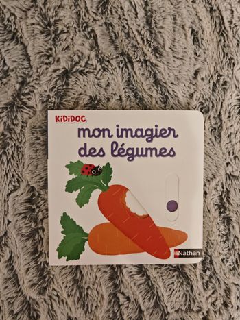 Livre mon imagier des légumes neuf 