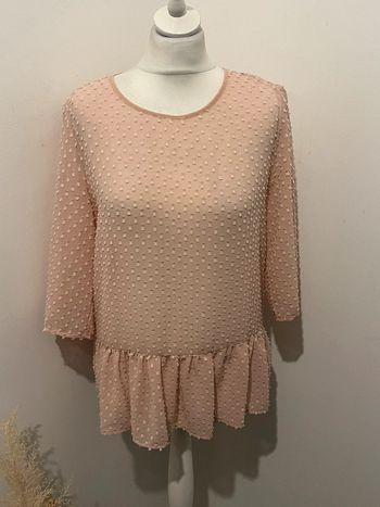 Blouse rose poudrée Promod M