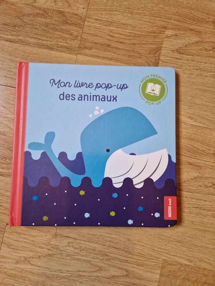 Livre pop up des animaux