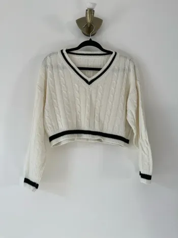 Pull blanc