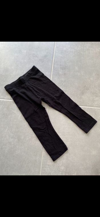 Legging noir fille 24 mois