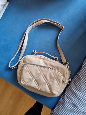 Sac à main beige