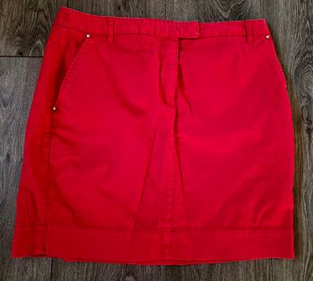 Jupe rouge United Colors of Benetton – taille 44 (US 8)