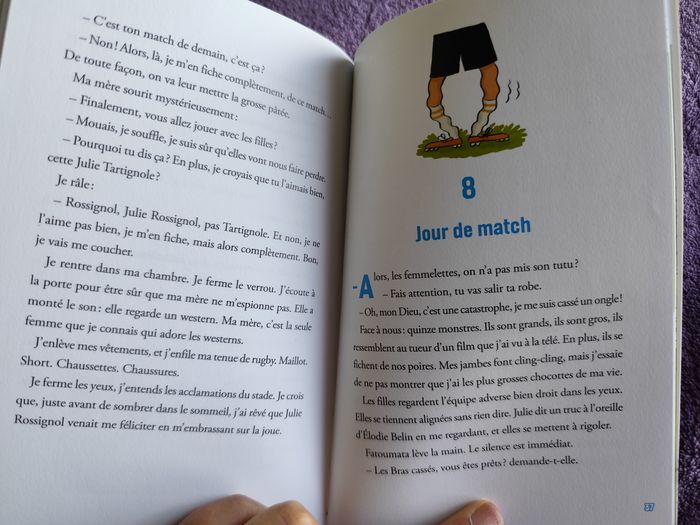 Lot 2 livres j aime lire max 9 ans l équipe des bras cassés + moi fils de star - photo numéro 9