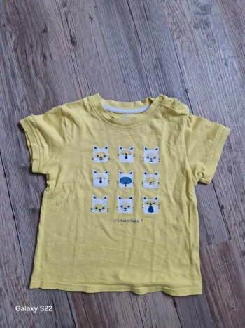 Tee-shirt manches courtes 18 mois Obaîbi