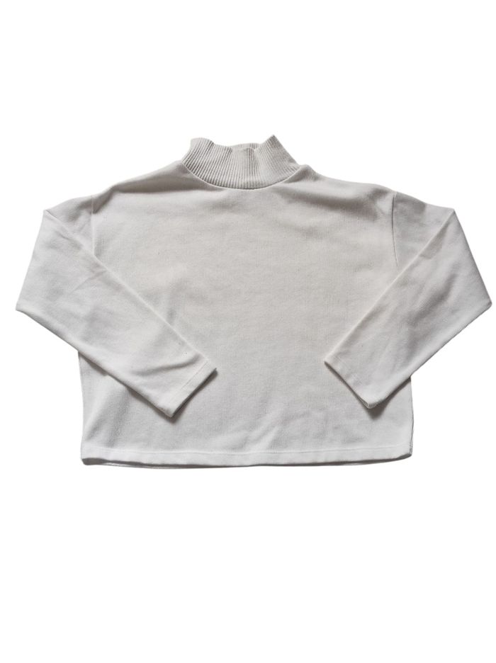 Pull blanc oversize taille unique