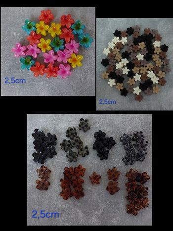 Pince a cheveux fleur 