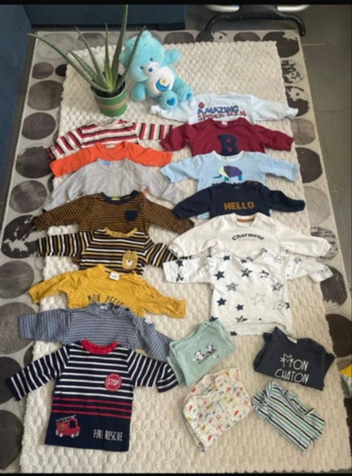 Lot de vêtements garçon 3-6 mois - photo numéro 5