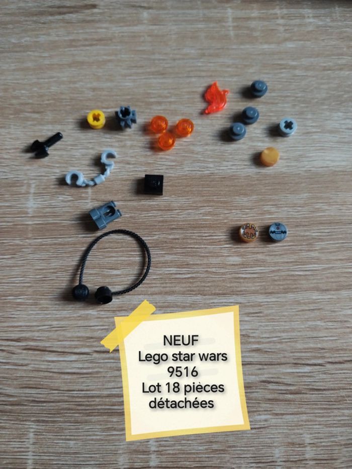 Lego star wars 9516 lot 18 pièces détachées neuf