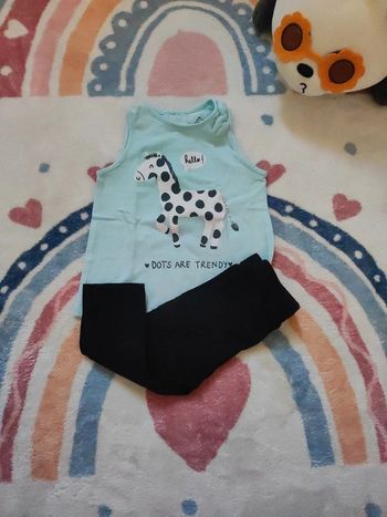 Ensemble leeging+t-shirt