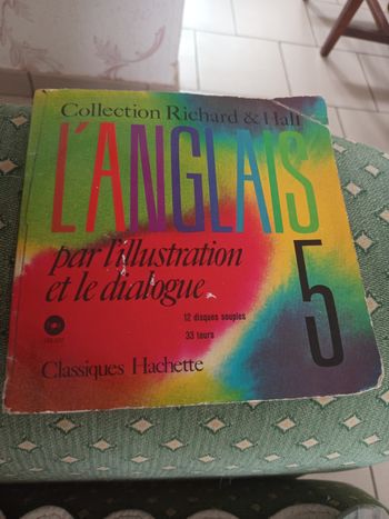 Vintage collection apprendre l'anglais disque vinyle 