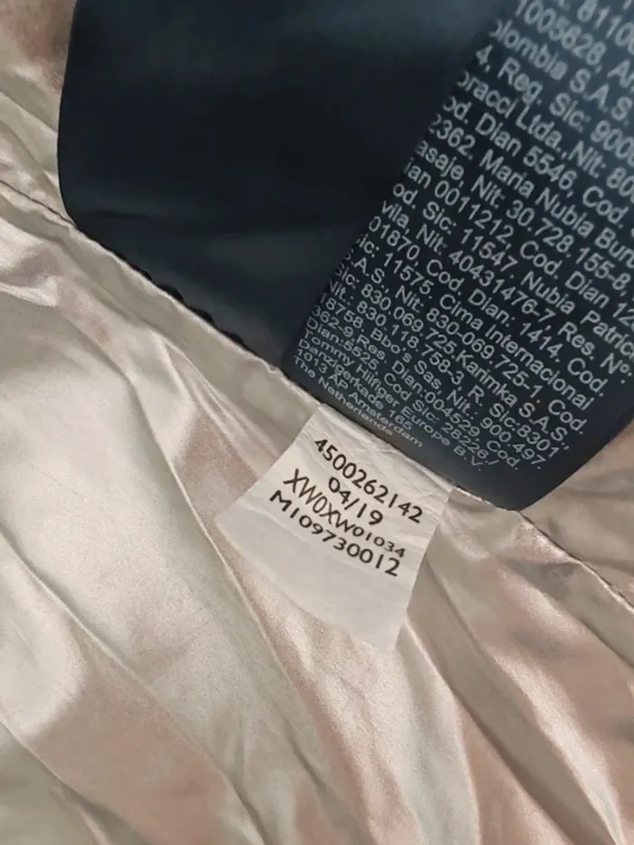 Doudoune matelassée Tommy Icons argentée – Taille M Femme – Bon état - photo numéro 14