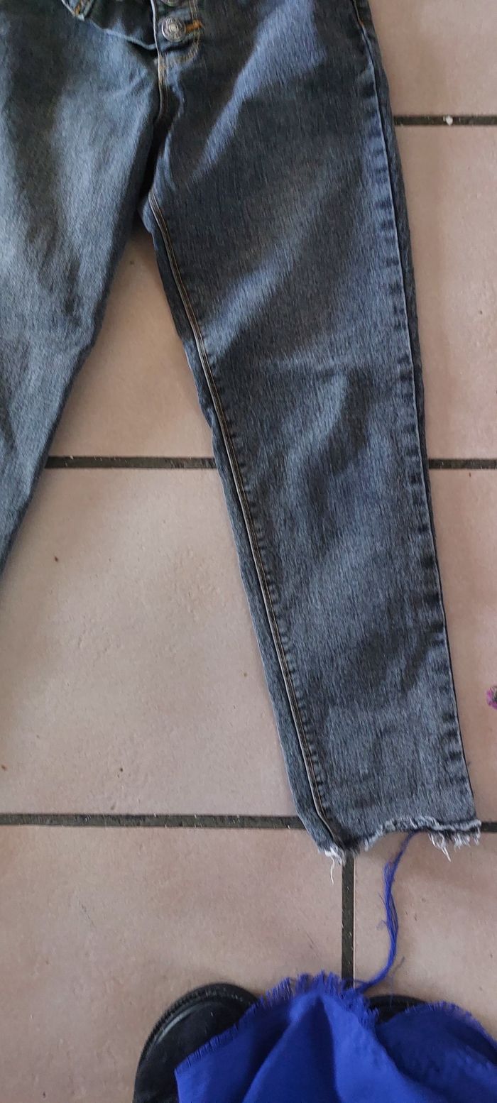 Pantalon en jean fille - photo numéro 2